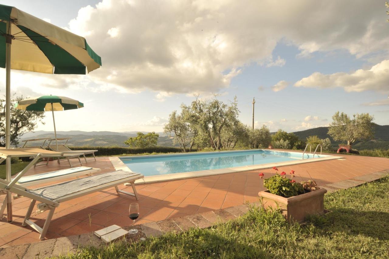 Villa San Regolino Whit Private Pool Radicondoli Dış mekan fotoğraf